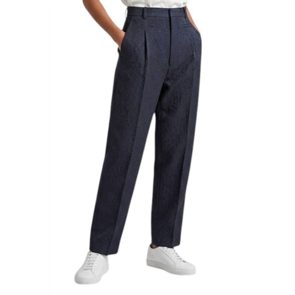NEW JACQUEMUS tailored trouser pants in dark blue
